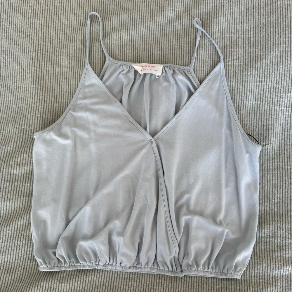 Double zero v neck blouse